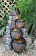 4 Pots on Blue Slate