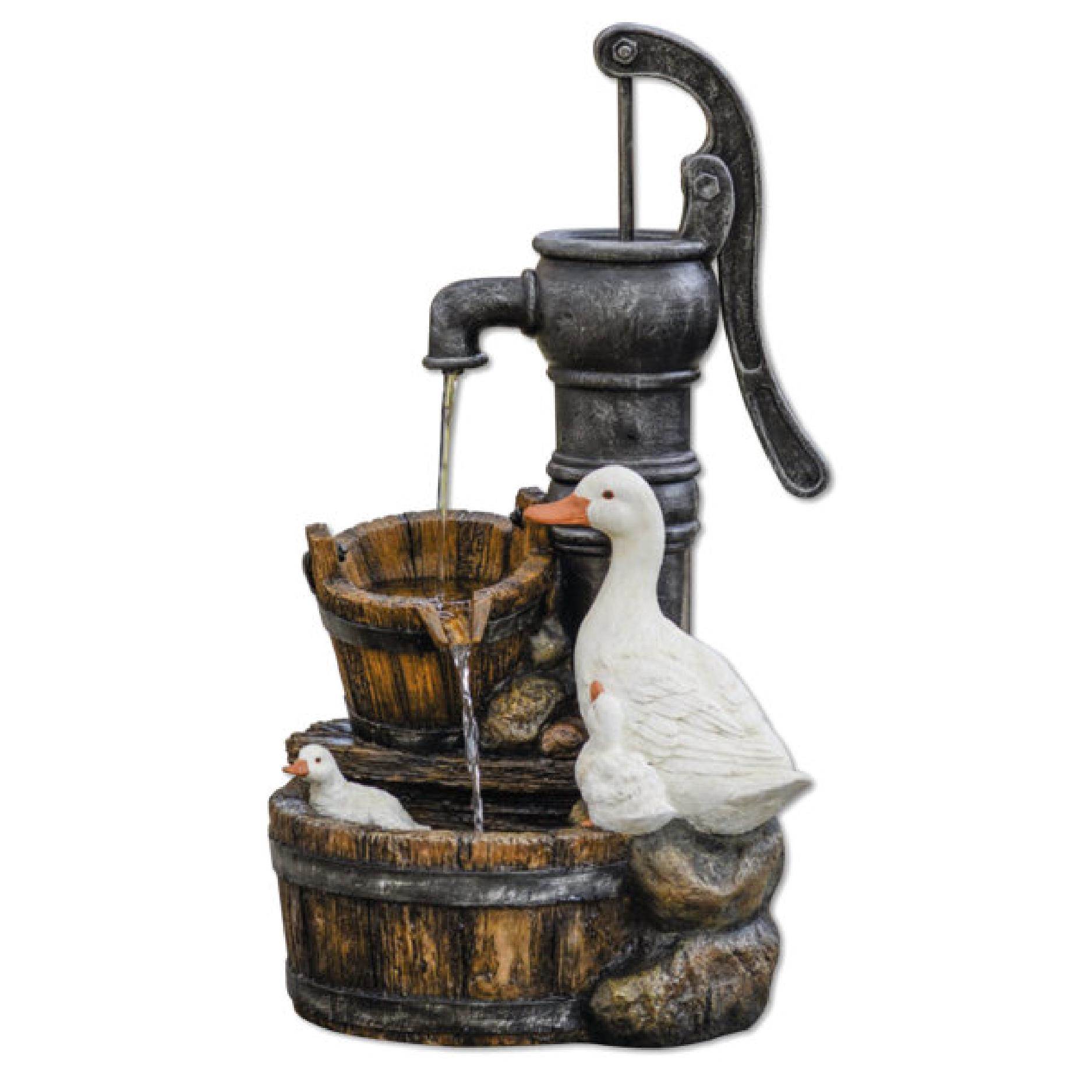 Ducks at Pump Garden Water Features Depot