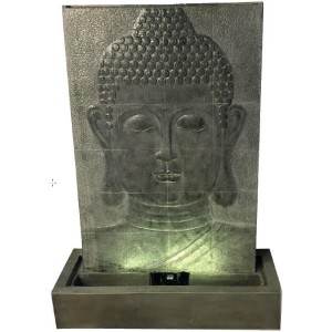 Large Grey Buddha Wall